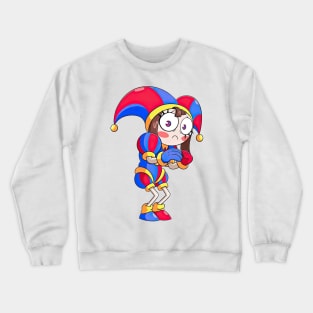 pomni the amazing digital circus pony Crewneck Sweatshirt